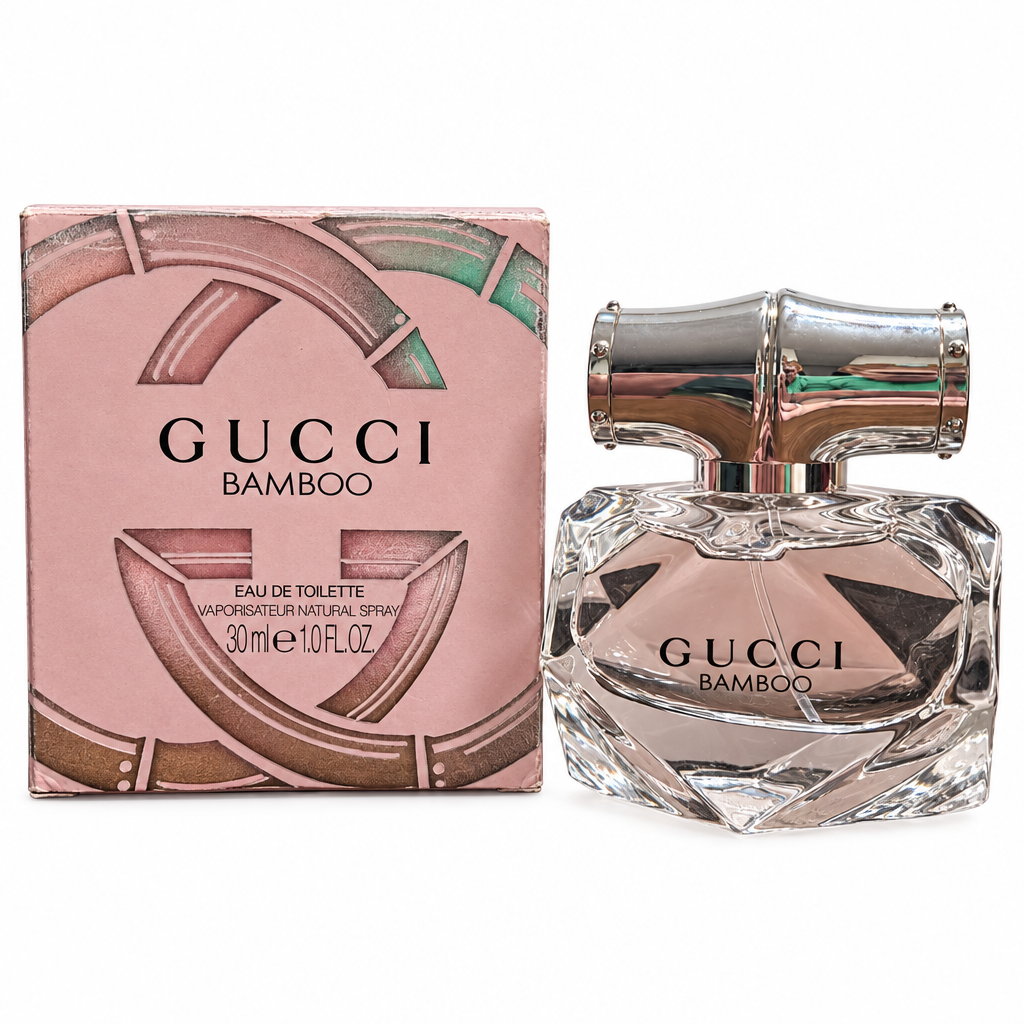 Gucci Bamboo 30 mL eau de toilette bottle and matching box